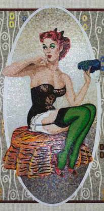 Настенная плитка Sicis Pin-up - Debby