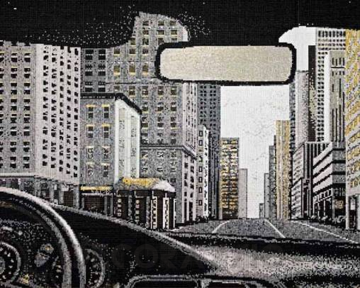 Настенная плитка Sicis The SkyLine Collection - Car_on_Street