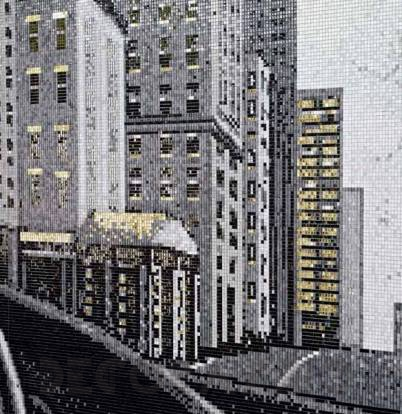Настенная плитка Sicis The SkyLine Collection - Car_on_Street
