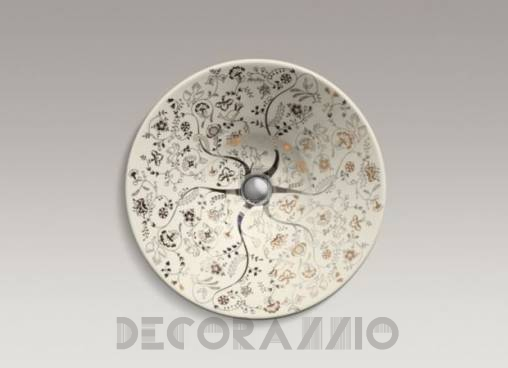 Накладная раковина Kohler Mille Fleurs - K-14223-T9-47