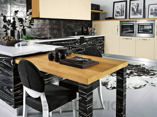 Комплект в кухню MOD'ART Yacht Line - Yacht Line Black & Butter