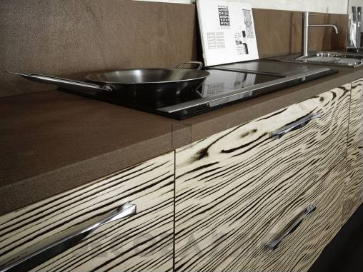 Комплект в кухню MOD'ART Yacht Line - Yacht Line Butter and Brown