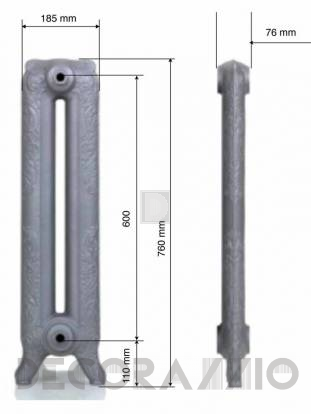 Радиатор Guratec MERKUR - Merkur-760-E-ag