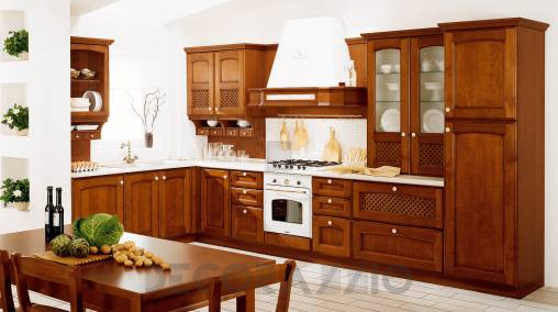 Комплект в кухню Veneta Cucine Villa d' Este - Villa d' Este Noce