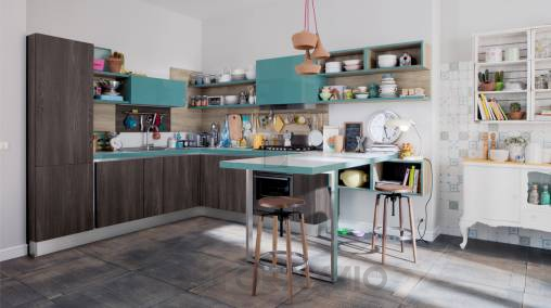Комплект в кухню Veneta Cucine Start-Time .Go 28 - Start-Time .Go 28 2
