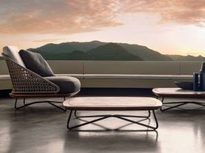 Кофейный, журнальный столик Minotti RIVERA, RIVERA CT