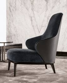 Кресло Minotti LESLIE, LESLIE Bergere armchair