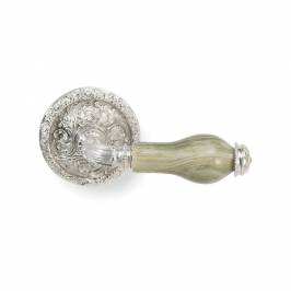 Ручки для распашных дверей подвижные Sherle Wagner Onyx Fluted, 1029DOR-RH-GROX-GP