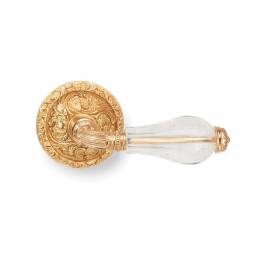Ручки для распашных дверей подвижные Sherle Wagner Semiprecious Fluted, 1029DOR-RH-RKCR-GP