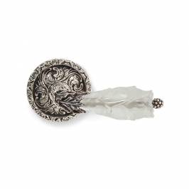 Ручки для распашных дверей подвижные Sherle Wagner Semiprecious Leaves, 1040DOR-RH-RKCR-BS