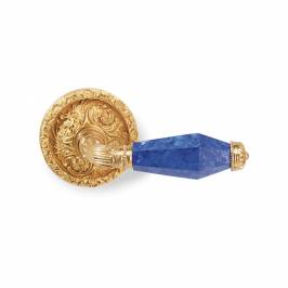 Ручки для распашных дверей подвижные Sherle Wagner Semiprecious Fluted, 1029DOR-RH-LAPI-GP