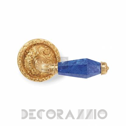 Ручки для распашных дверей подвижные Sherle Wagner Semiprecious Fluted - 1029DOR-RH-LAPI-GP