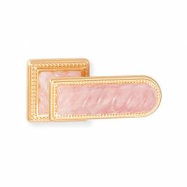 Ручки для распашных дверей подвижные Sherle Wagner Semiprecious Swirl, 2150DOR-S-RH-RSQU-GP