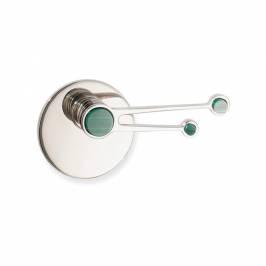 Ручки для распашных дверей подвижные Sherle Wagner Semiprecious Cosmos, 2107DOR-RH-MALA-PN