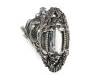 Ручки для распашных дверей фиксированные Sherle Wagner Oval Beaded - 0054DOR-BS