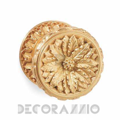 Ручки для распашных дверей фиксированные Sherle Wagner Round Leaf - 1073DOR-23_4-GP