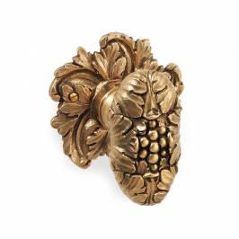 Ручки для распашных дверей фиксированные Sherle Wagner Berries & Leaves, 1081DOR-21_2-AG