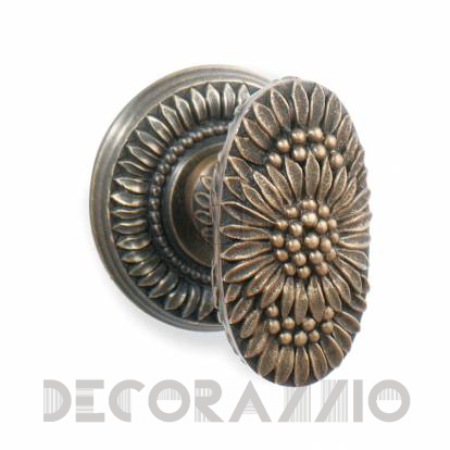 Ручки для распашных дверей фиксированные Sherle Wagner Oval Daisy - 0015DOR-OB