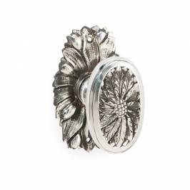Ручки для распашных дверей фиксированные Sherle Wagner Oval Leaf, 1076DOR-25_8-BS