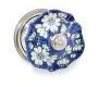 Ручки для распашных дверей фиксированные Sherle Wagner Hand Painted Scalloped - 1097DOR-18BL-WH-BS