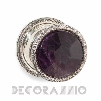 Ручки для распашных дверей фиксированные Sherle Wagner Semiprecious Knurled - 1065DOR-AMET-BS1