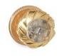 Ручки для распашных дверей фиксированные Sherle Wagner Semiprecious Leaves - 1044DOR-RKCR-GP