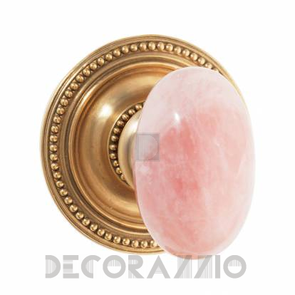 Ручки для распашных дверей фиксированные Sherle Wagner Semiprecious Oval - 0026DOR-RSQU-AG