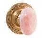 Ручки для распашных дверей фиксированные Sherle Wagner Semiprecious Oval - 0026DOR-RSQU-AG