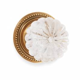Ручки для распашных дверей фиксированные Sherle Wagner Semiprecious Melon, 0020DOR-RKCR-AG