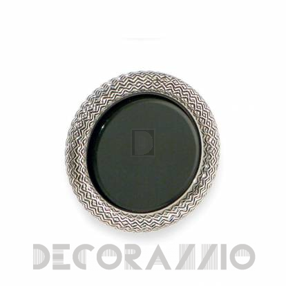 Ручки для мебели Sherle Wagner Onyx Knurled - 1034-11_2-BKOX-BS