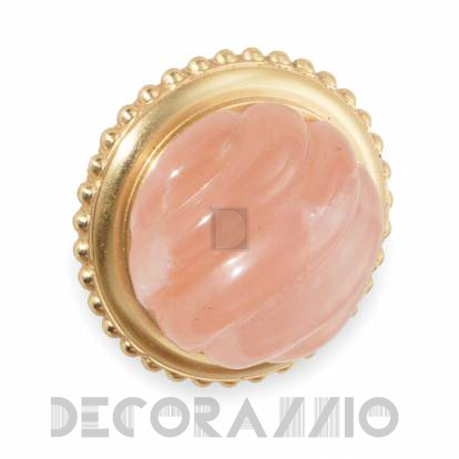 Ручки для мебели Sherle Wagner Semiprecious Beaded Swirl - 2150A-S-RSQU-GP