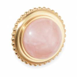 Ручки для мебели Sherle Wagner Semiprecious Beaded Smooth, 2150A-RSQU-GP1