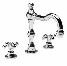 Смеситель для раковины Cristal et Bronze Volga Porcelaine, 25462-59