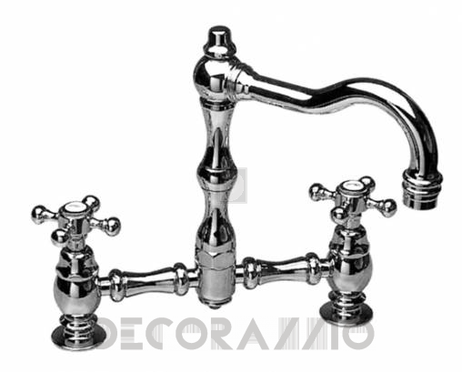 Смеситель для раковины Cristal et Bronze Volga Porcelaine - 25463-59
