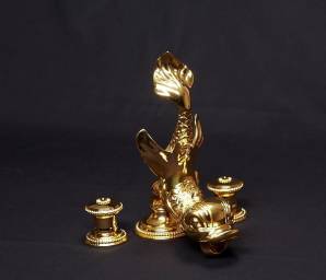 Смеситель для раковины Cristal et Bronze Dauphin, 25070-10
