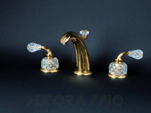 Смеситель для раковины Cristal et Bronze Millesime Dome Manettes - 25431-39