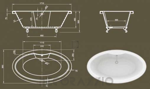 Акриловая ванна Knief & CO AQUA PLUS - 0100-071