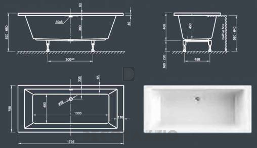 Акриловая ванна Knief & CO AQUA SPA - 0200-268