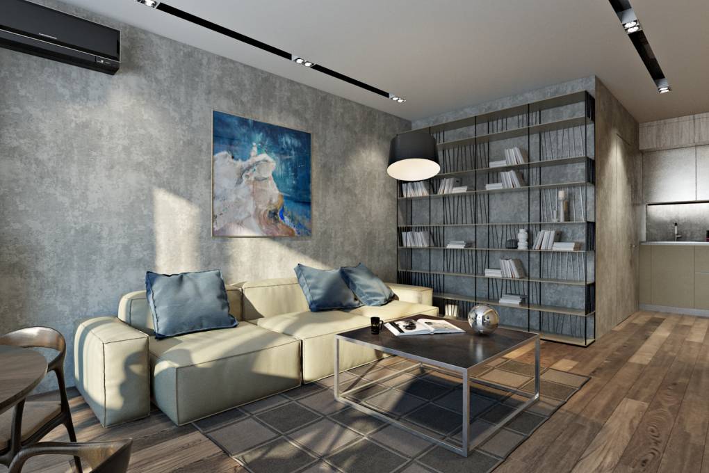 Интерьер с мужским характером