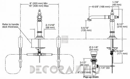 Излив Kohler Artifacts - K-72760-CP