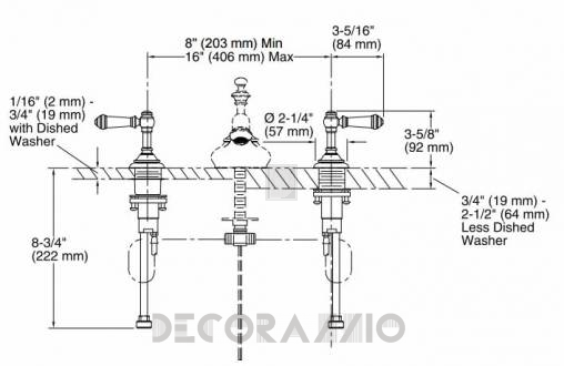 Вентиль Kohler Artifacts - K-98068-4-CP