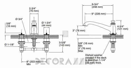 Излив Kohler Artifacts - K-72777-CP