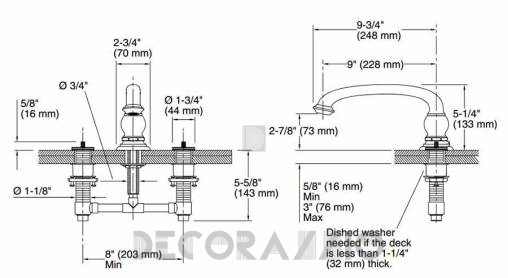 Излив Kohler Artifacts - K-72778-CP
