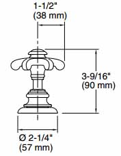 Вентиль Kohler Artifacts - K-T98071-3M-CP
