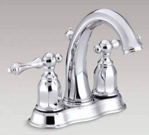 Смеситель для ванной Kohler Kelston, K-13490-4-CP