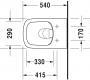 Унитаз Duravit DuraStyle - 255109