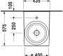 Пьедестал Duravit Ph.Starck X - 230140