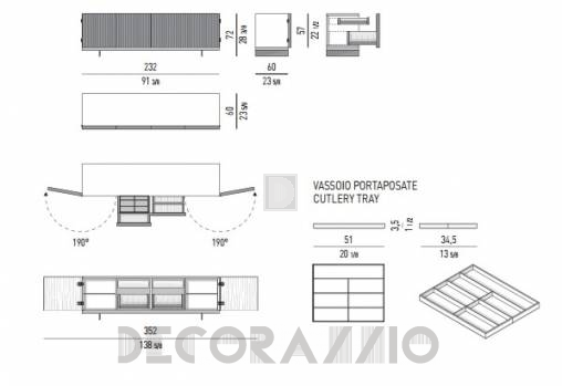 Буфет Minotti Aylon - DINING SIDEBOARDS