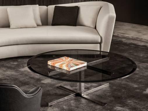 Обеденный стол Minotti Catlin - GLASS TOP
