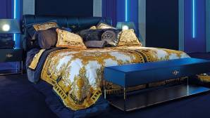 Комплект в спальню Versace Home Signature, SXLOORBLACKLA001